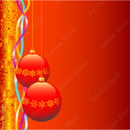 Christmas bulbs.