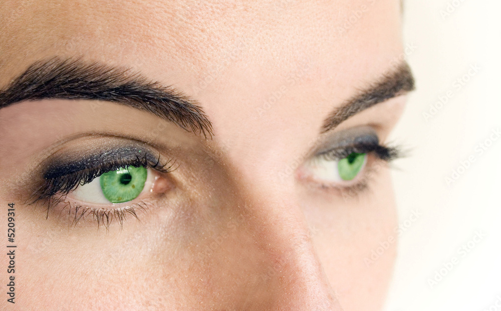 Obraz premium regard vert