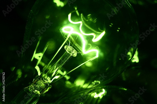 Принти на полотні green light