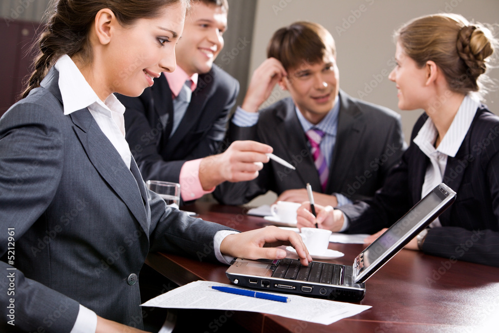 Fototapeta premium Busy specialist