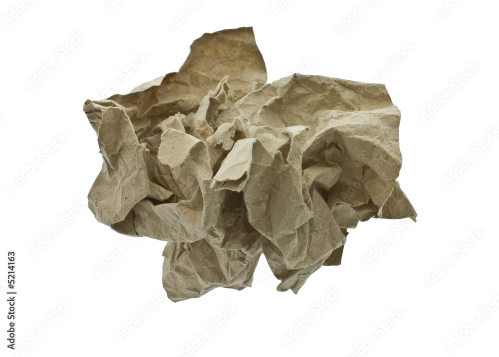 wad of paper