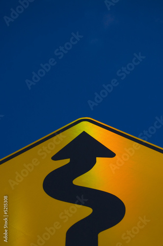 Winding way up to the sky