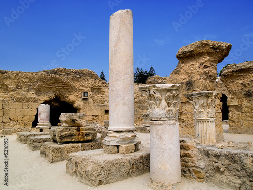 Foto Carthage ruins Tunisia