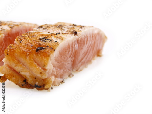 gebratenes lachsfilet