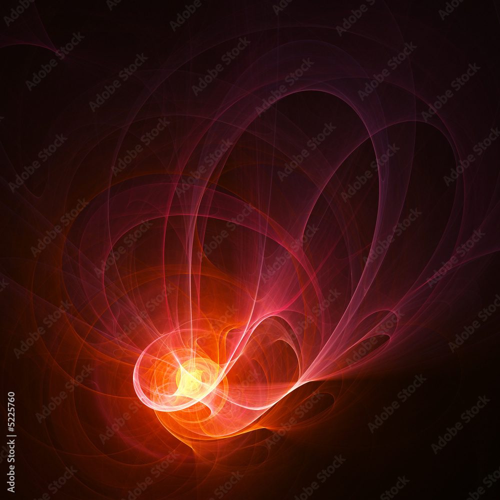 Naklejka premium powerful rays