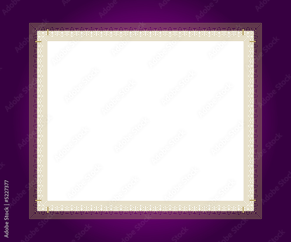 Artistic gold frame Artistic gold frame