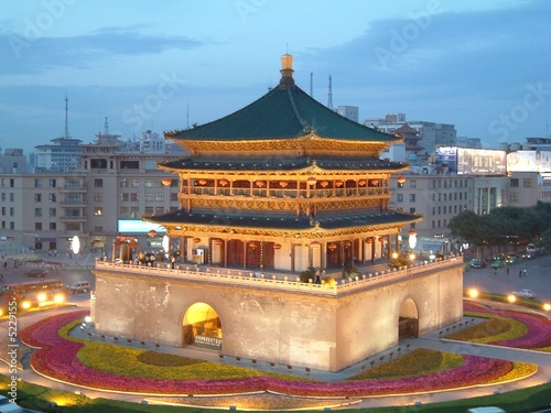 Bell Tower, Xian, China