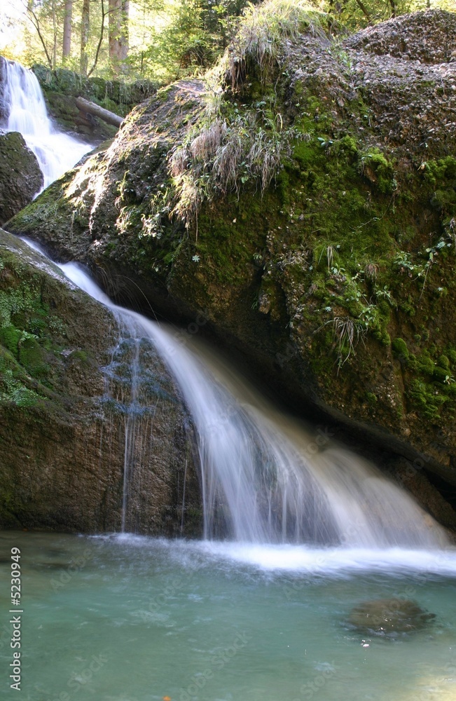 Obraz premium Wasserfall