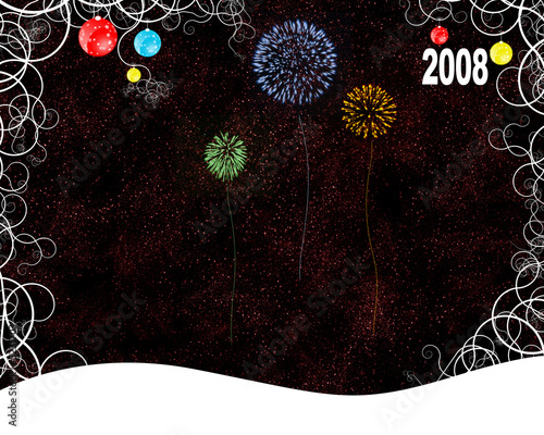 New Year 2008 - rosso