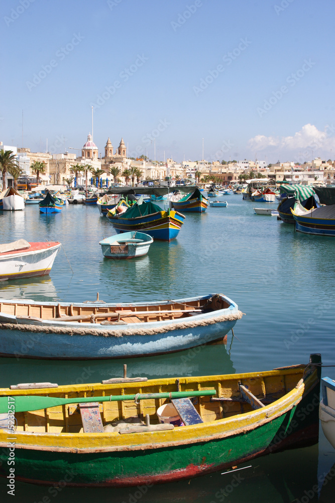 Fototapeta premium Marsaxlokk, Malta