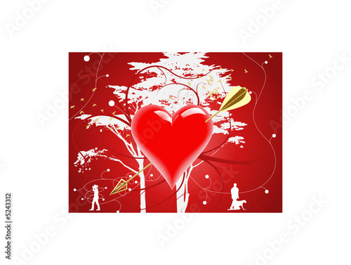 Arrow heart