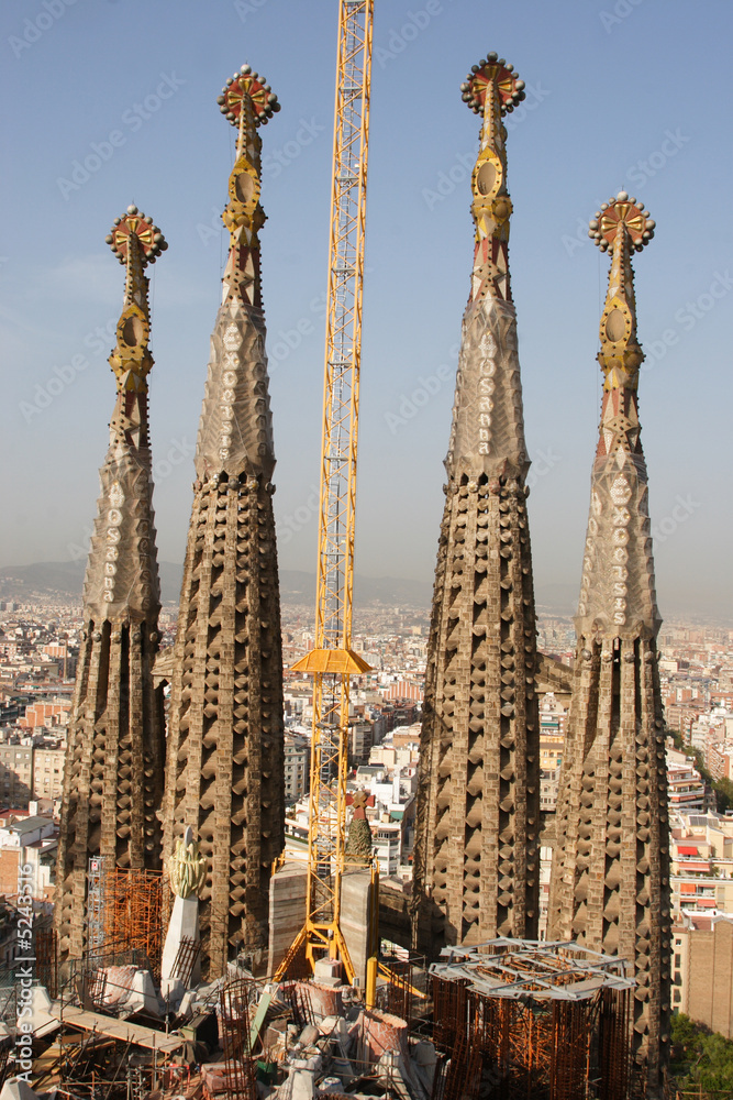 Naklejka premium Sagrada Familia