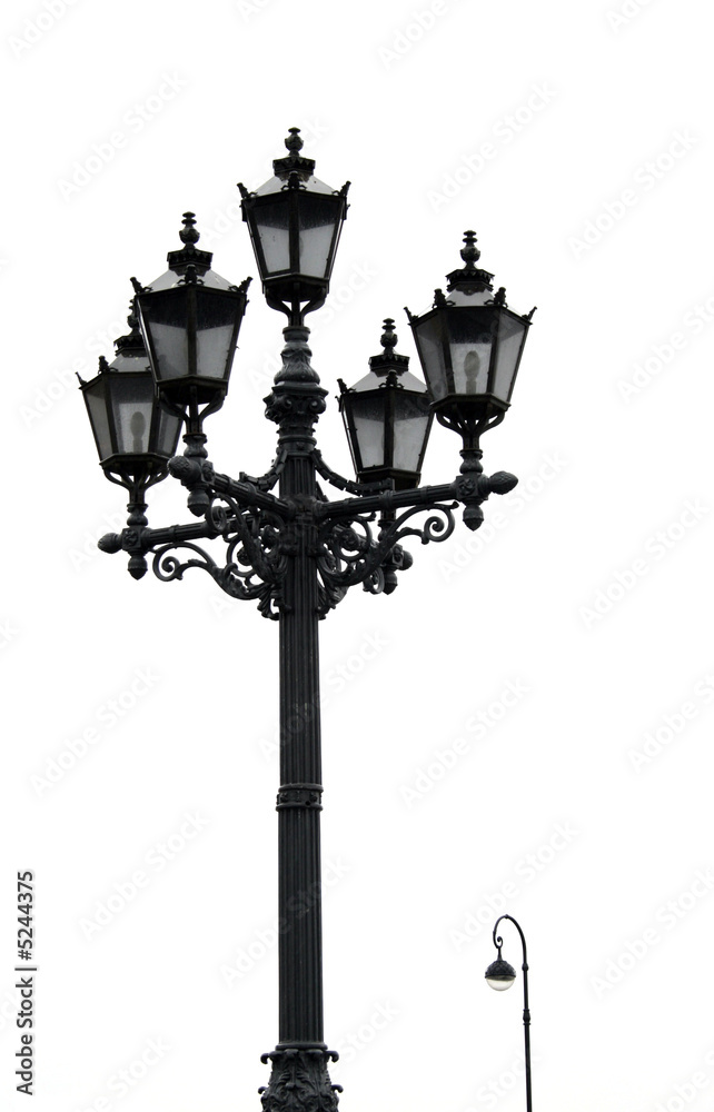 old street lamp