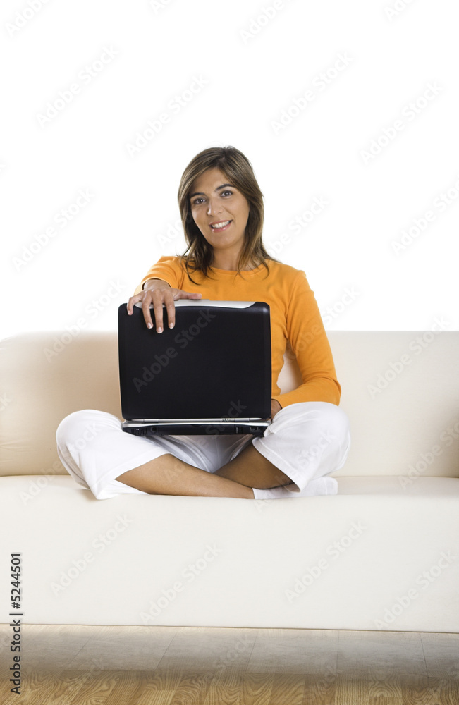Working at home Working at home