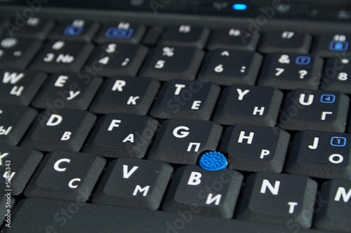 English Keyboard with Cyrillic characters 
