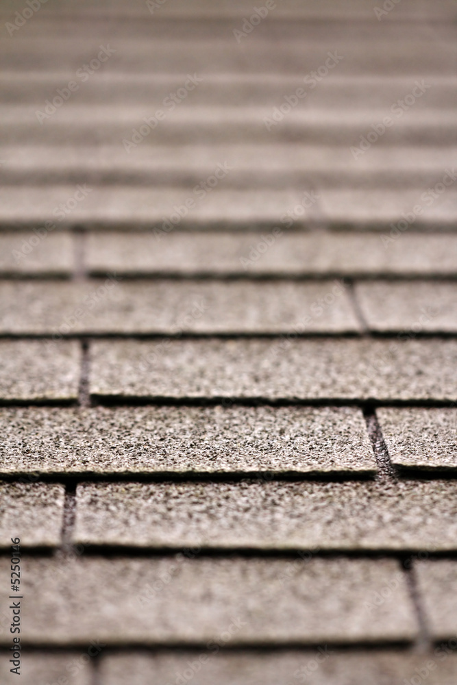 Abstract background of a roof - depth of field