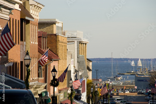 Annapolis Maryland Main Street photo