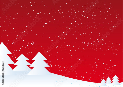 Christmas landscape