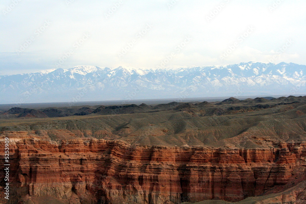 Fototapeta premium Canyon Charyn