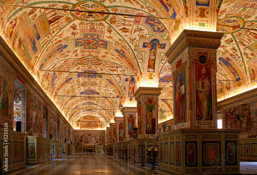 bibliothèque vaticane photo