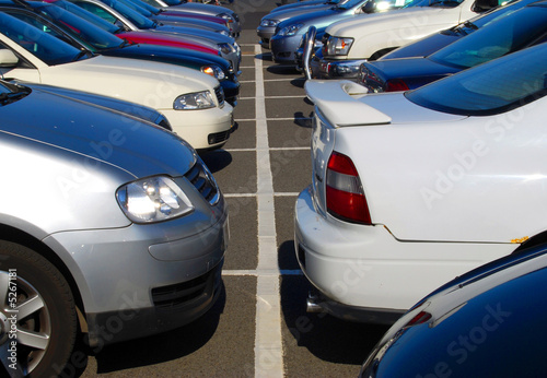 Crowded car park © Jane
