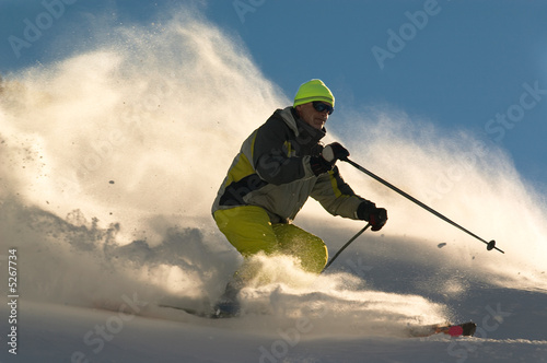 extreme skier