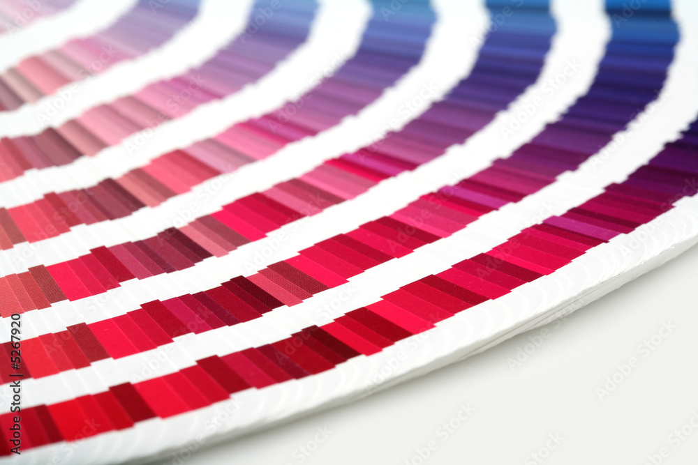 Obraz premium Color guide close-up