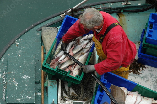 Obraz na płótnie pêcheur, retour de pêche