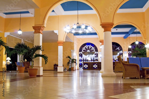 Hotel lobby 