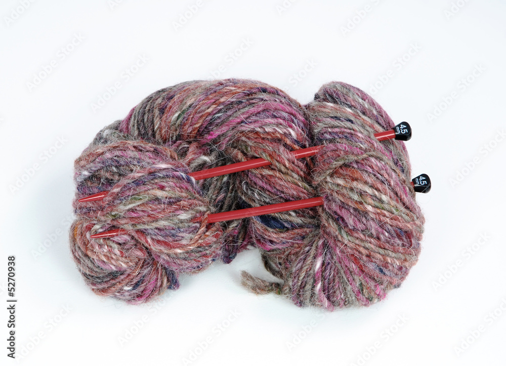 Rich skein of yarn Rich skein of yarn
