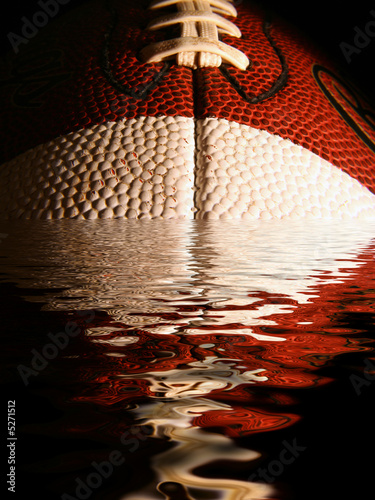 Football in Water