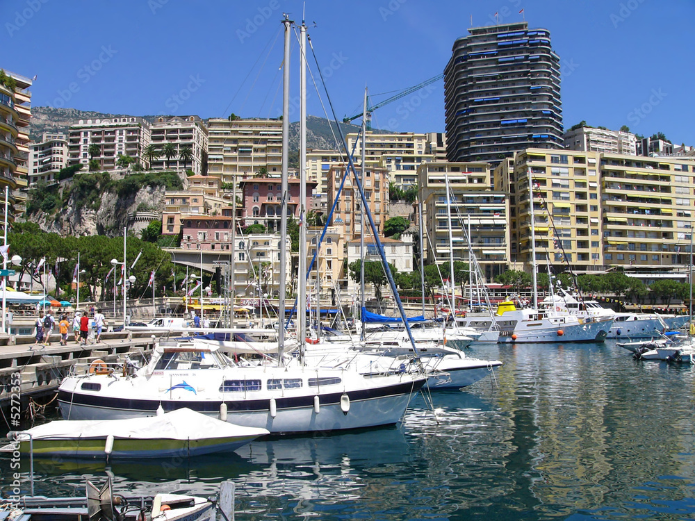 Monaco harbor 