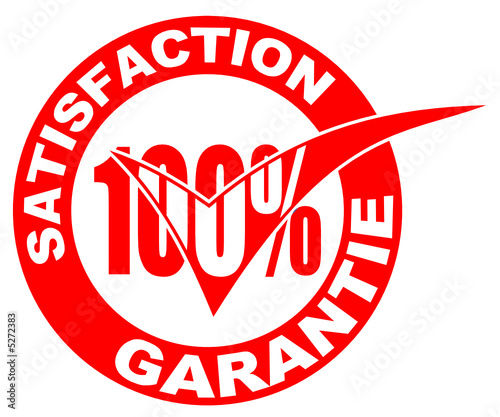 Satisfaction garantie 100%