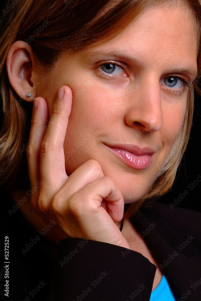 friendly woman