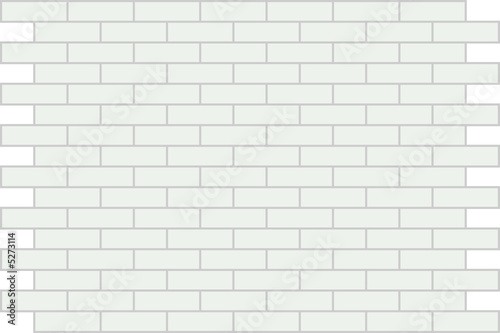 Wall from a white brick. A background. A vector illustration. 