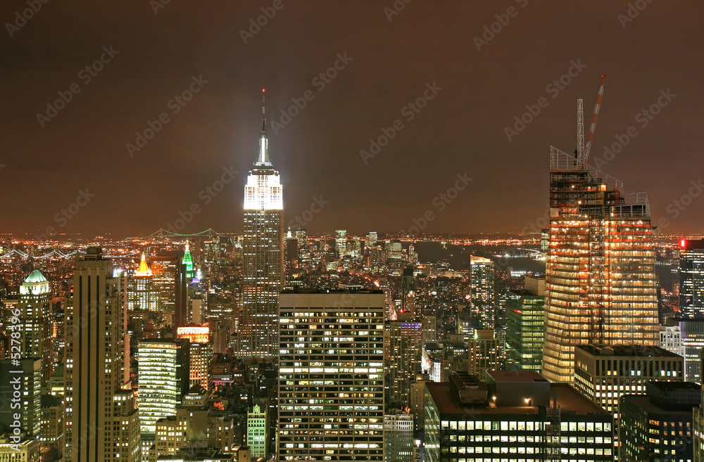 Obraz premium New York City midtown skyline