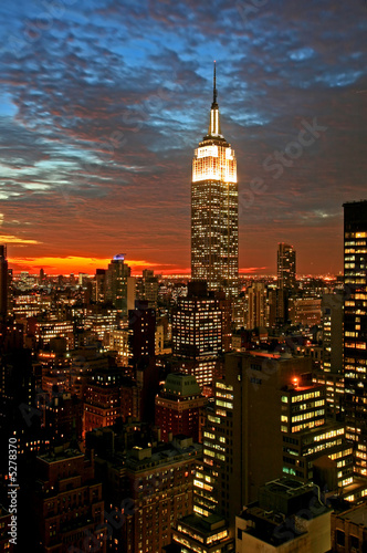New York City midtown skyline #5278370