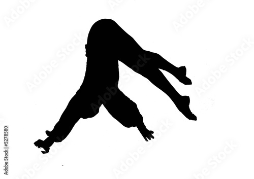 silhouette di capriola