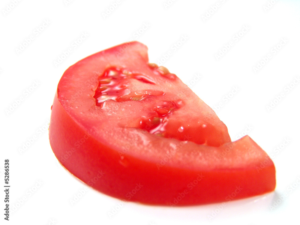 Isolated Ripe Juicy Tomatoes