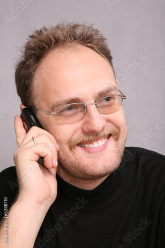 Man with phone