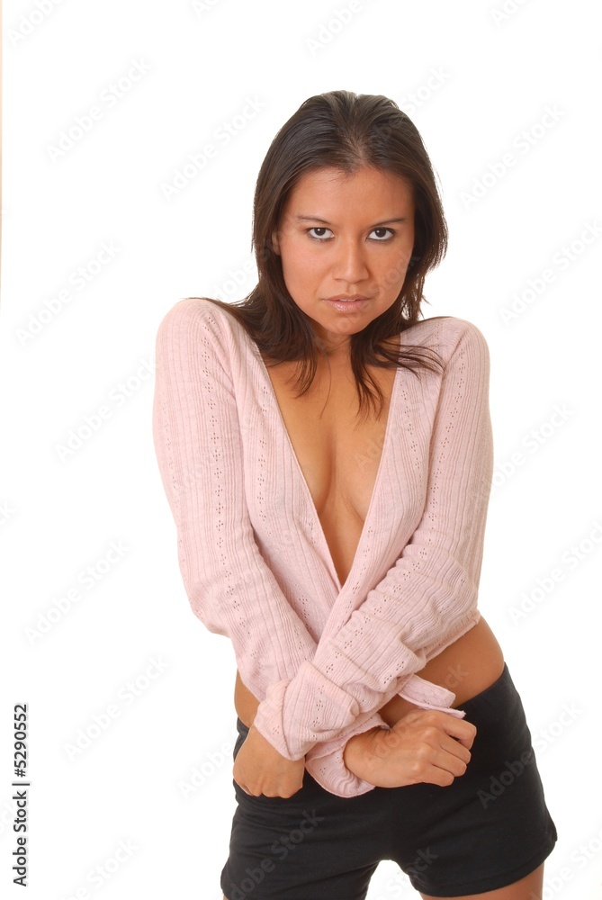 Obraz premium Lovely Brunette Girl