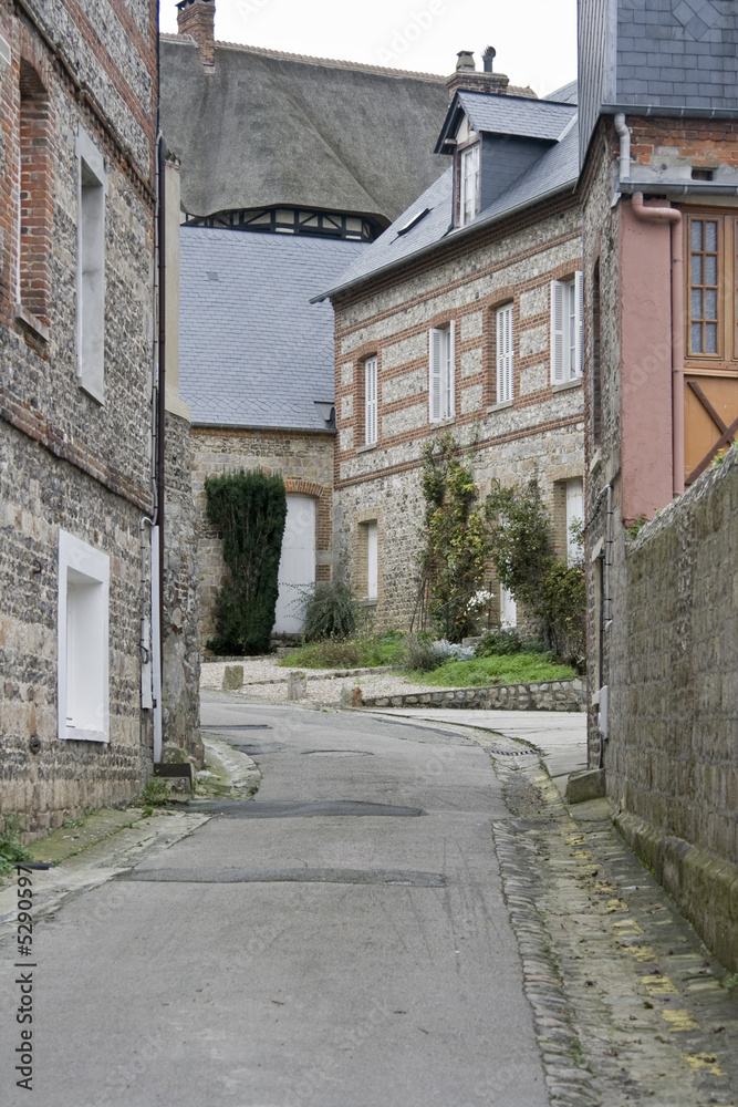 Small village in Normandy France