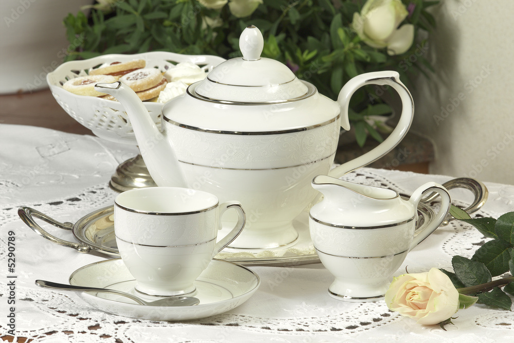 Fototapeta premium Tea set 2