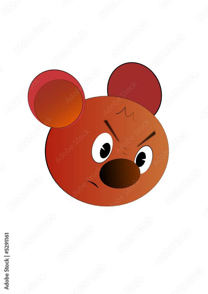 Nounours en colère