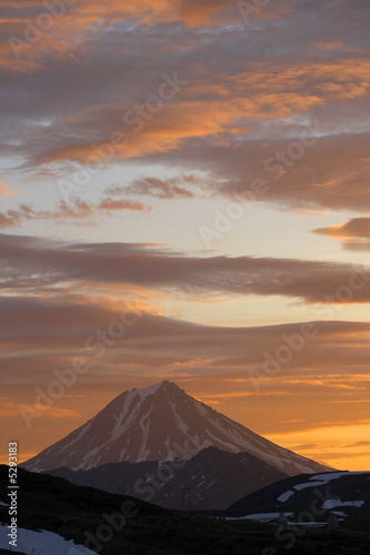 Kamchatka. Volcano