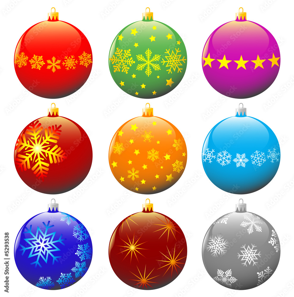 Christmas balls. Christmas balls.