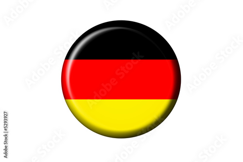 Deutsche Flaggen Knopf