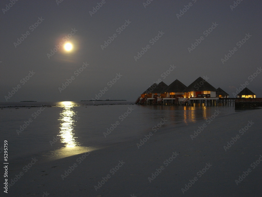 vollmond wasservilla, malediven vollmond wasservilla, malediven