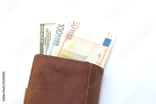 money in the wallet