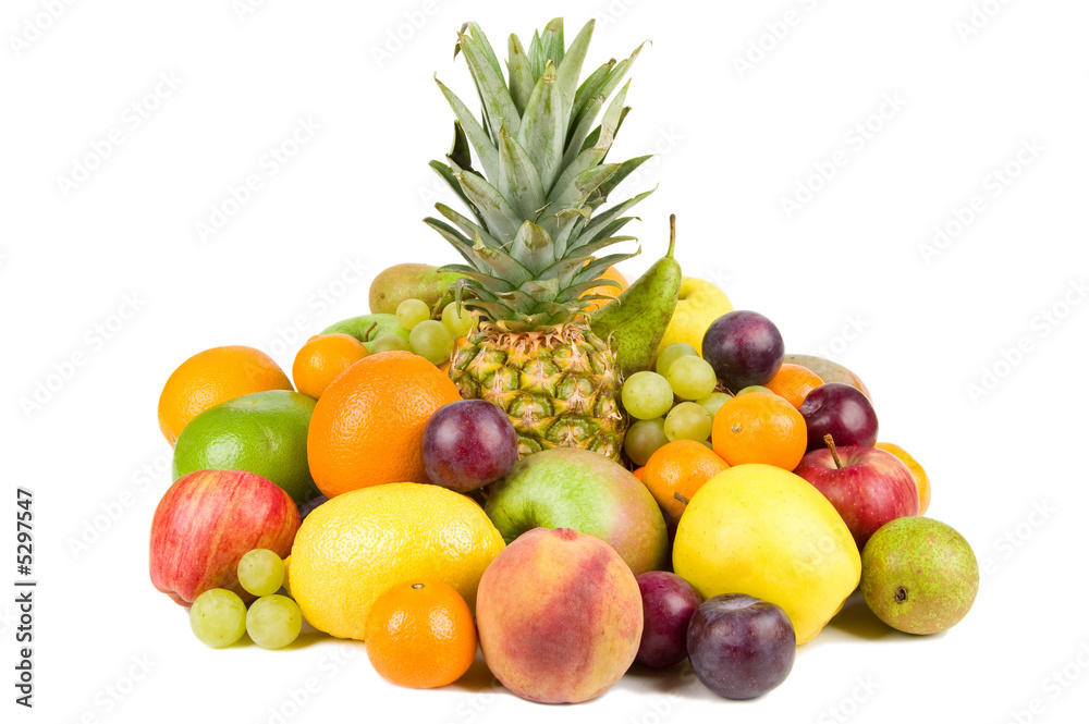 Pile of fruits